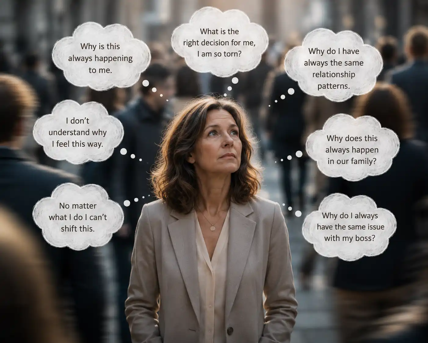 how to change when feeling stuck